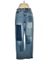 Ann Taylor LOFT Color Block Blue Jeans Size 26 waist - photo 1