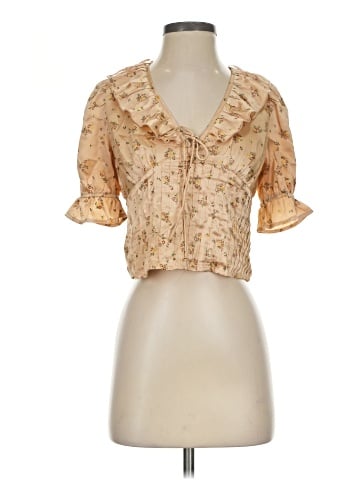 Free People 3/4 Sleeve Blouse (view 1)