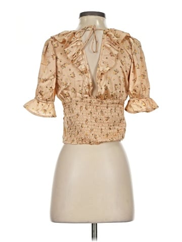 Free People 3/4 Sleeve Blouse (view 2)