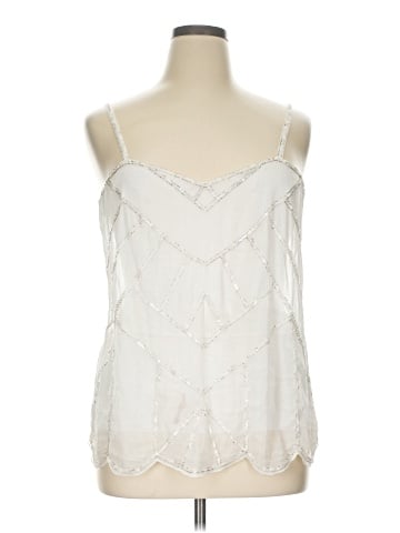 White House Black Market Sleeveless Blouse (view 1)