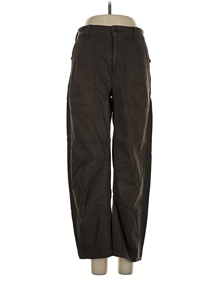 Pre-owned Madewell Cargo Pants In Brown