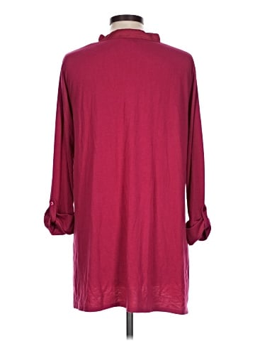 August Silk 3/4 Sleeve Blouse (view 2)