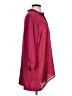 August Silk Burgundy 3/4 Sleeve Blouse Size L - photo 4