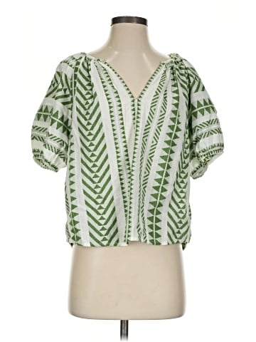 Velvet by Graham & Spencer Short Sleeve Blouse (view 1)