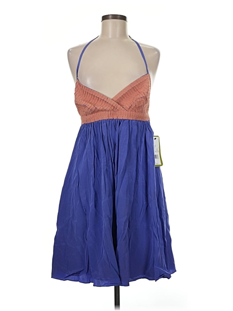 Nicole Miller Casual Dress In Blue