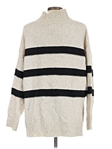 Line & Dot Pullover Sweater (view 2)
