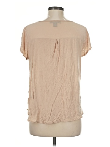 August Silk Short Sleeve Top (view 2)