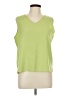 Christopher & Banks Green Sleeveless Blouse Size L - photo 1
