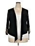 Perceptions Black Cardigan Size 18 - photo 1
