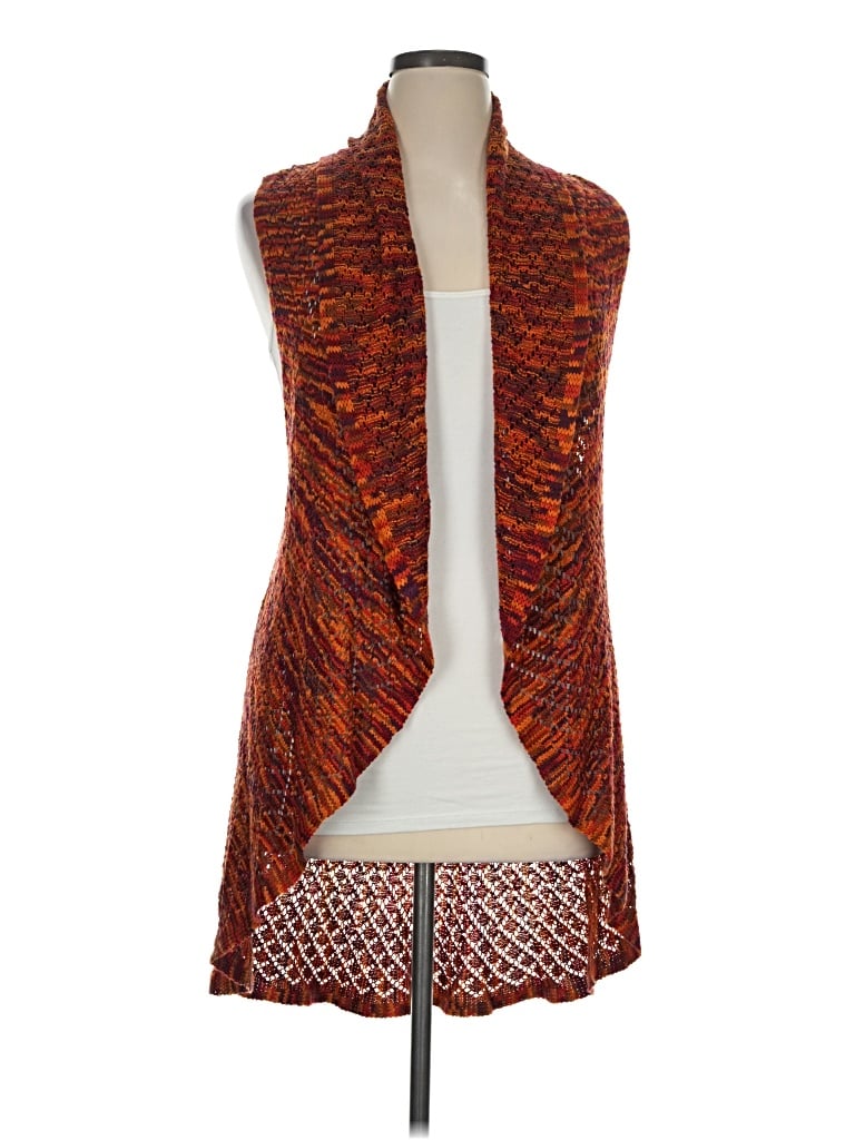 Pre-owned New Directions Sweater Vest In Orange