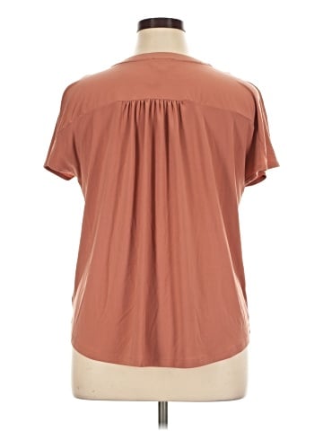 Jones New York Signature Short Sleeve Blouse (view 2)