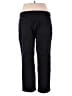 Basic Editions Solid Black Casual Pants Size 18 - photo 2
