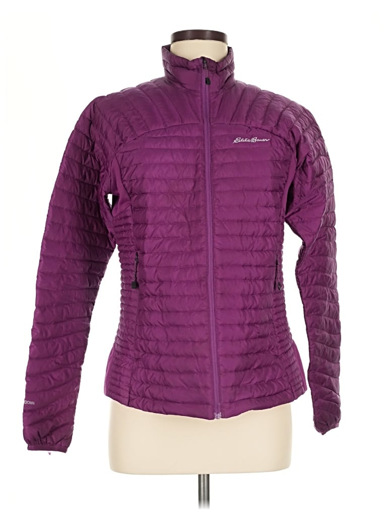 Pre-owned Eddie Bauer Jacket In Purple