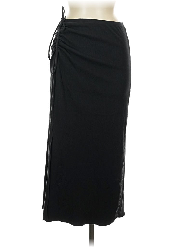 Pre-owned Aerie Casual Skirt In Black