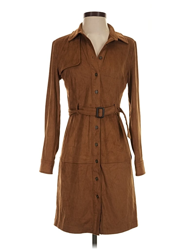 Pre-owned Untuckit Trenchcoat In Brown