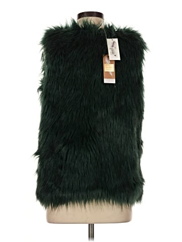Jessica Simpson Faux Fur Vest (view 2)