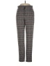 Bear Dance Plaid Gray Casual Pants Size S - photo 1