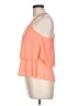 rue21 100% Polyester Orange Sleeveless Blouse Size L - photo 5