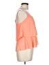 rue21 100% Polyester Orange Sleeveless Blouse Size L - photo 4
