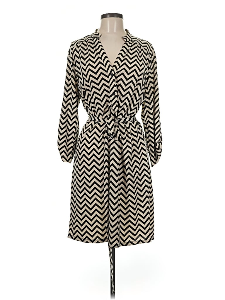 Pre-owned Tacera Casual Dress In Black