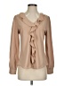 Blooming Jelly Tan Long Sleeve Blouse Size S - photo 1
