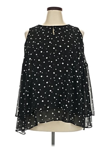 Lane Bryant Outlet Sleeveless Blouse (view 1)