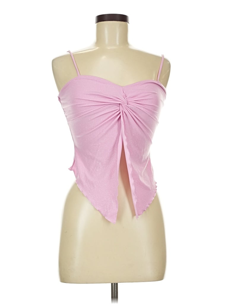 Pre-owned Papermoon Sleeveless Blouse In Pink