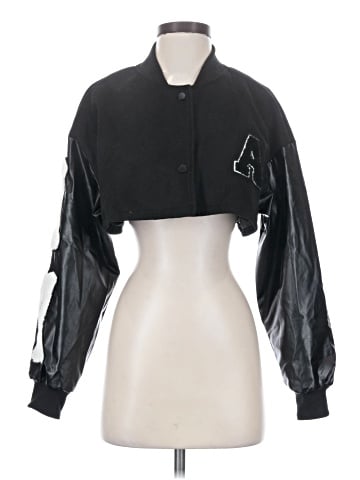 Shein Faux Leather Jacket (view 1)