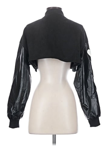 Shein Faux Leather Jacket (view 2)