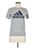Adidas 100% Polyester Gray Active T-Shirt Size M - photo 1