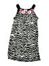 Rare Editions 100% Polyester Animal Print Black Dress Size 16 - photo 1