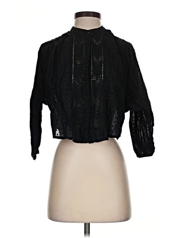 Zara Basic 3/4 Sleeve Blouse (view 1)