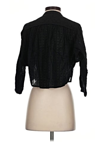 Zara Basic 3/4 Sleeve Blouse (view 2)