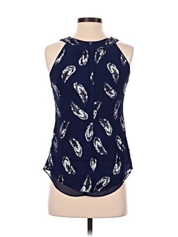 White House Black Market Sleeveless Silk Top (view 2)