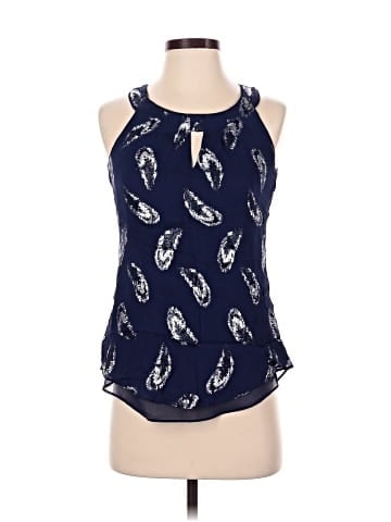 White House Black Market Sleeveless Silk Top (view 1)