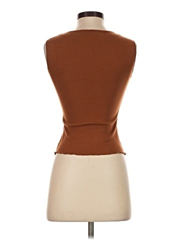 Velvet Sleeveless Blouse (view 2)