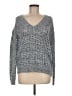 White House Black Market Metallic Silver Pullover Sweater Size M - photo 1