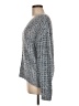 White House Black Market Metallic Silver Pullover Sweater Size M - photo 5