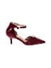 Corso Como 100% Leather Burgundy Heels Size 8 - photo 1