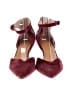 Corso Como 100% Leather Burgundy Heels Size 8 - photo 2