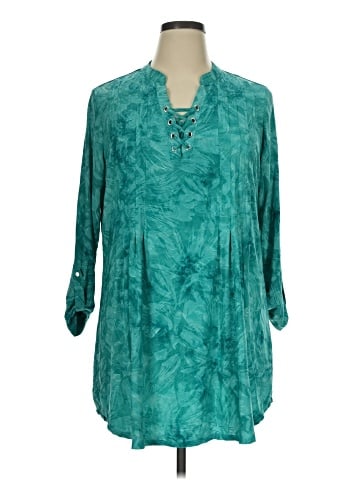 New Directions 3/4 Sleeve Blouse (view 1)