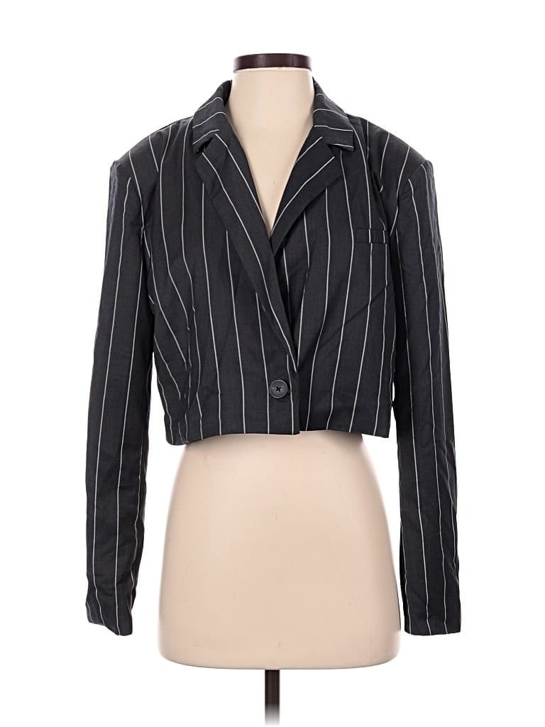 Pre-owned White Birch Blazer Jacket In Black