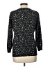 Grace 100% Rayon Polka Dots Black Pullover Sweater Size L - photo 2