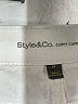 Style&Co White Jeans Size 14 - photo 4