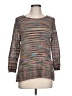 John Paul Richard 100% Polyester Metallic Gray Pullover Sweater Size L (estimated) - photo 1
