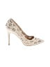 Lauren Conrad Floral Ivory Heels Size 7 1/2 - photo 1