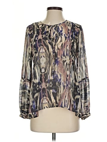 Staring at Stars Long Sleeve Blouse (view 1)