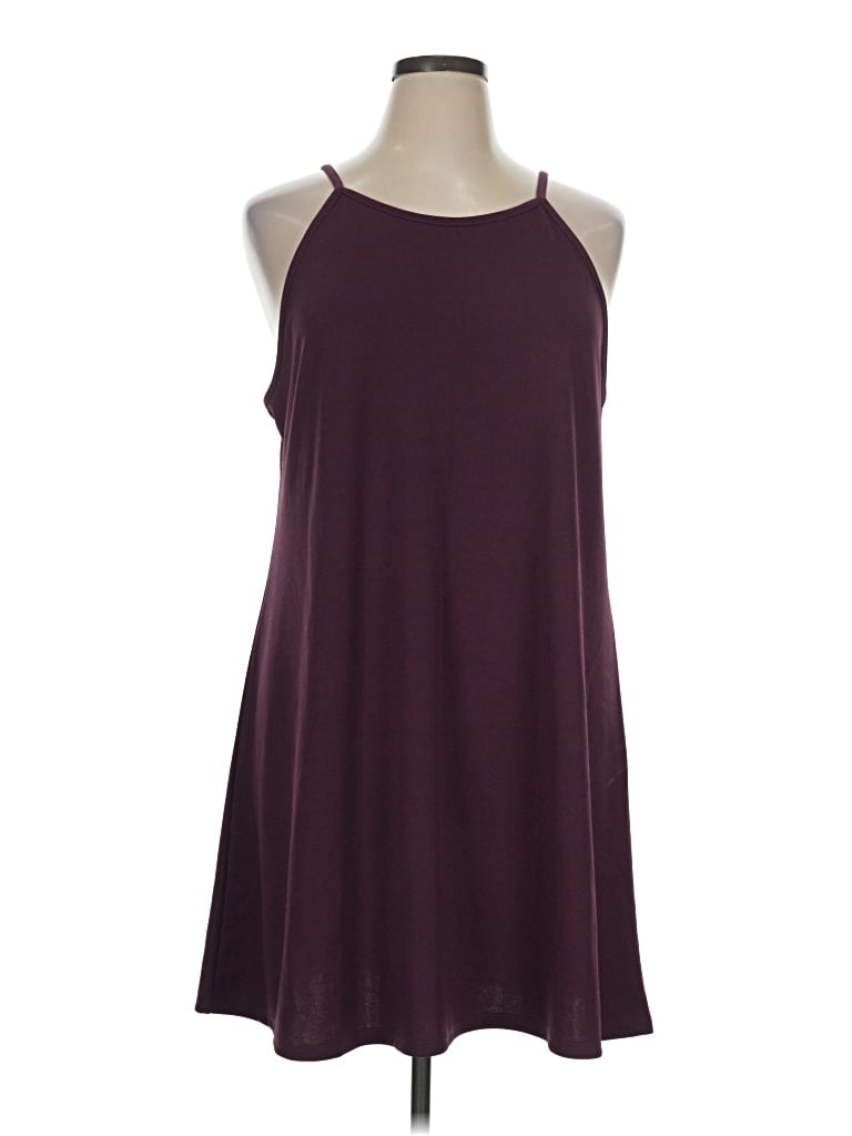 Pre-owned Wallflower Casual Dress In Burgundy