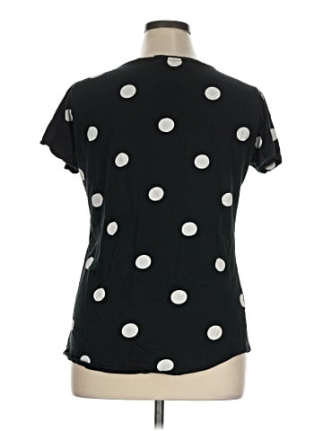 New York & Company Short Sleeve T-Shirt (view 2)