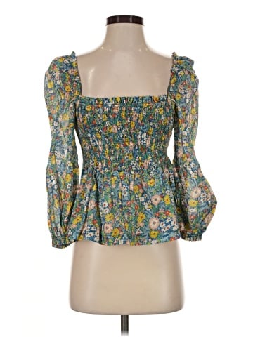 Birds of Paradis by Trovata 3/4 Sleeve Blouse (view 1)